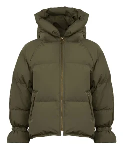 Dames jas groen