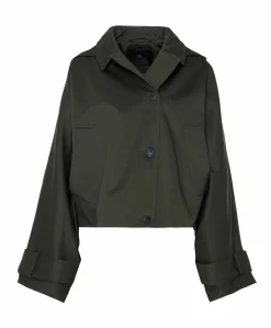 Dames jas groen