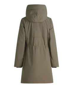 Dames jas groen