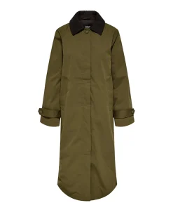 Dames jas groen