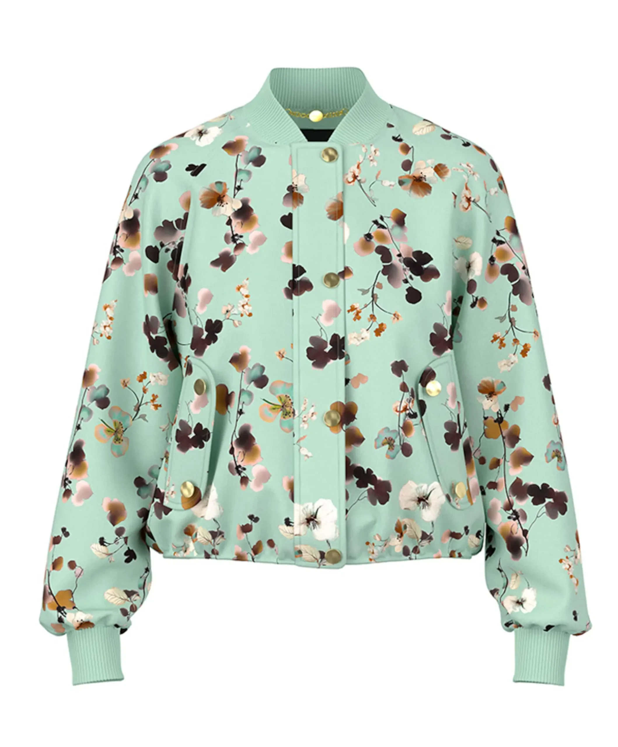 Dames jas groen