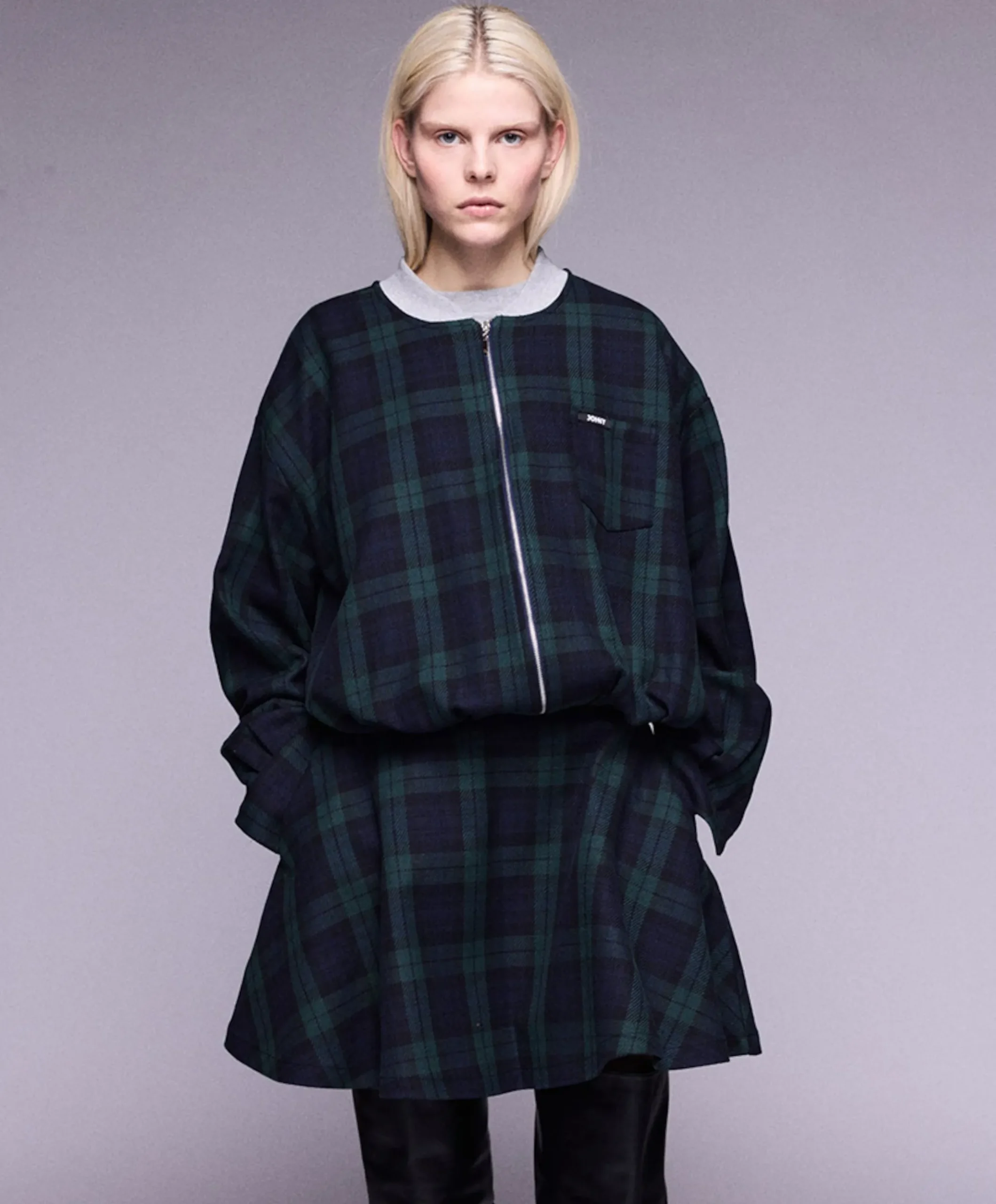Dames jas groen