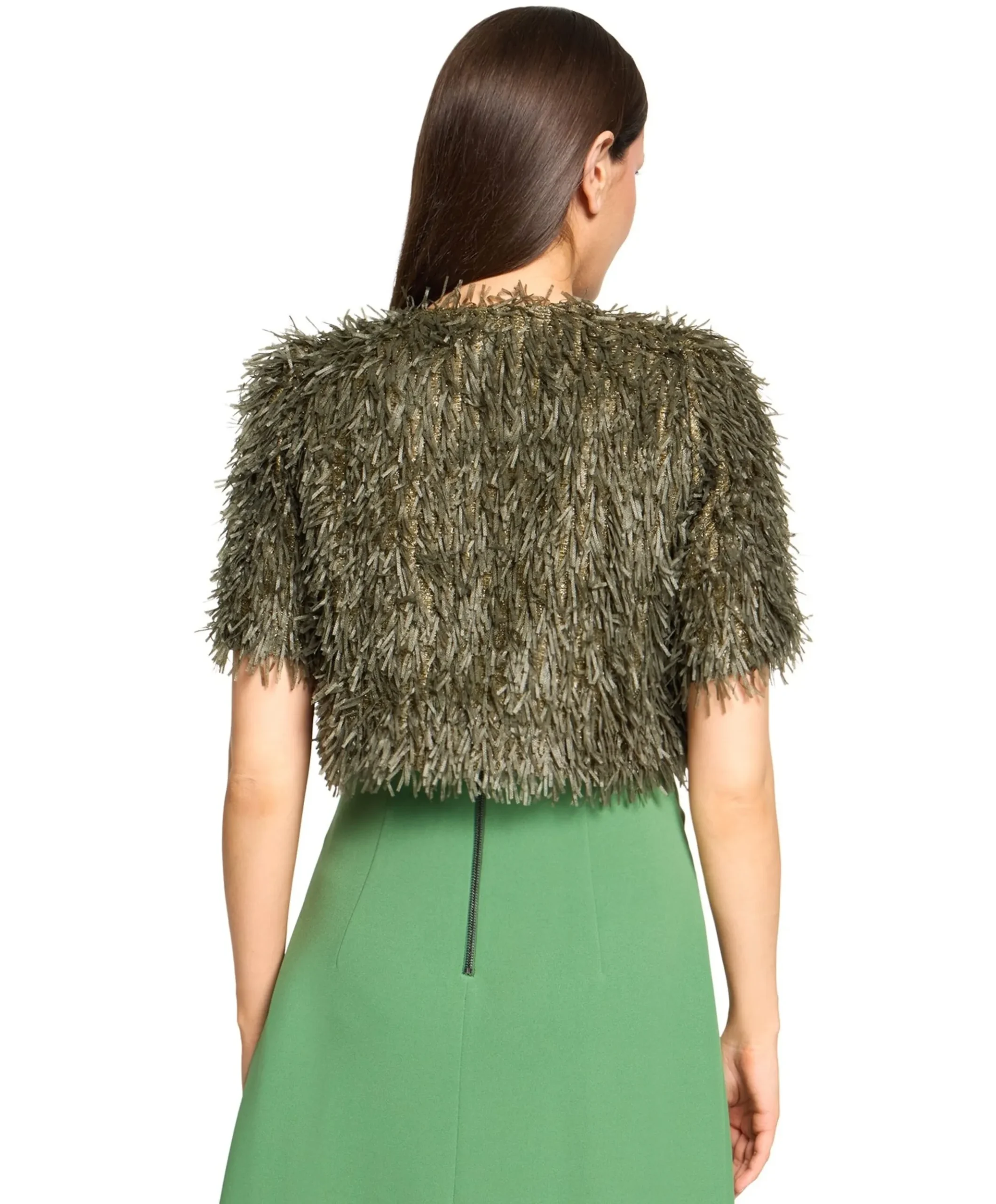 Dames jas groen