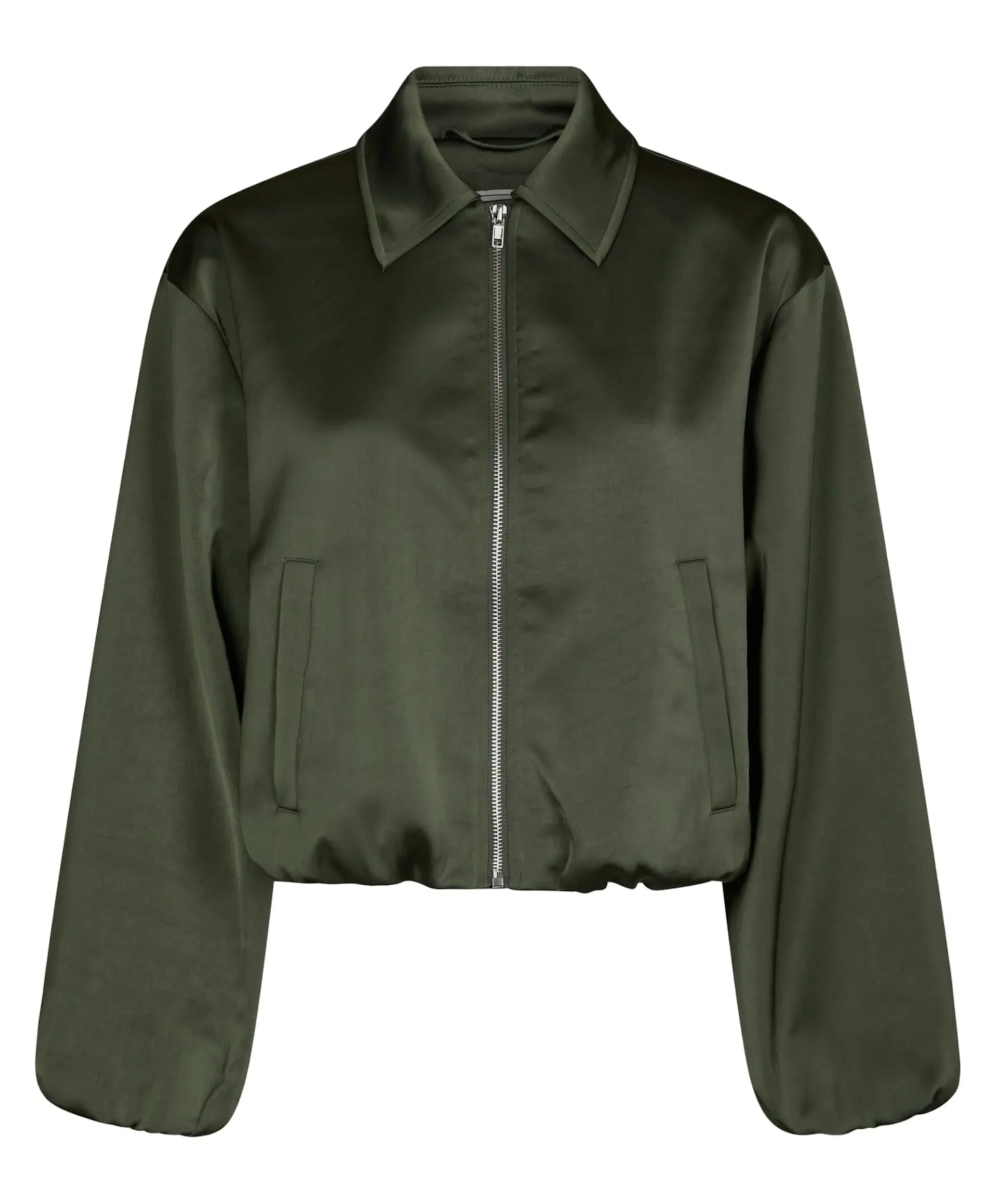 Dames jas groen