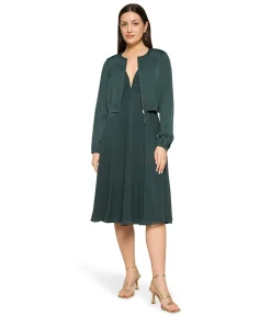 Dames jas groen