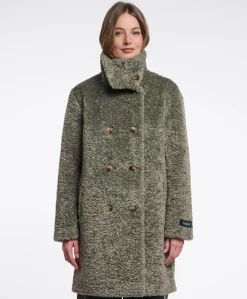 Dames jas groen