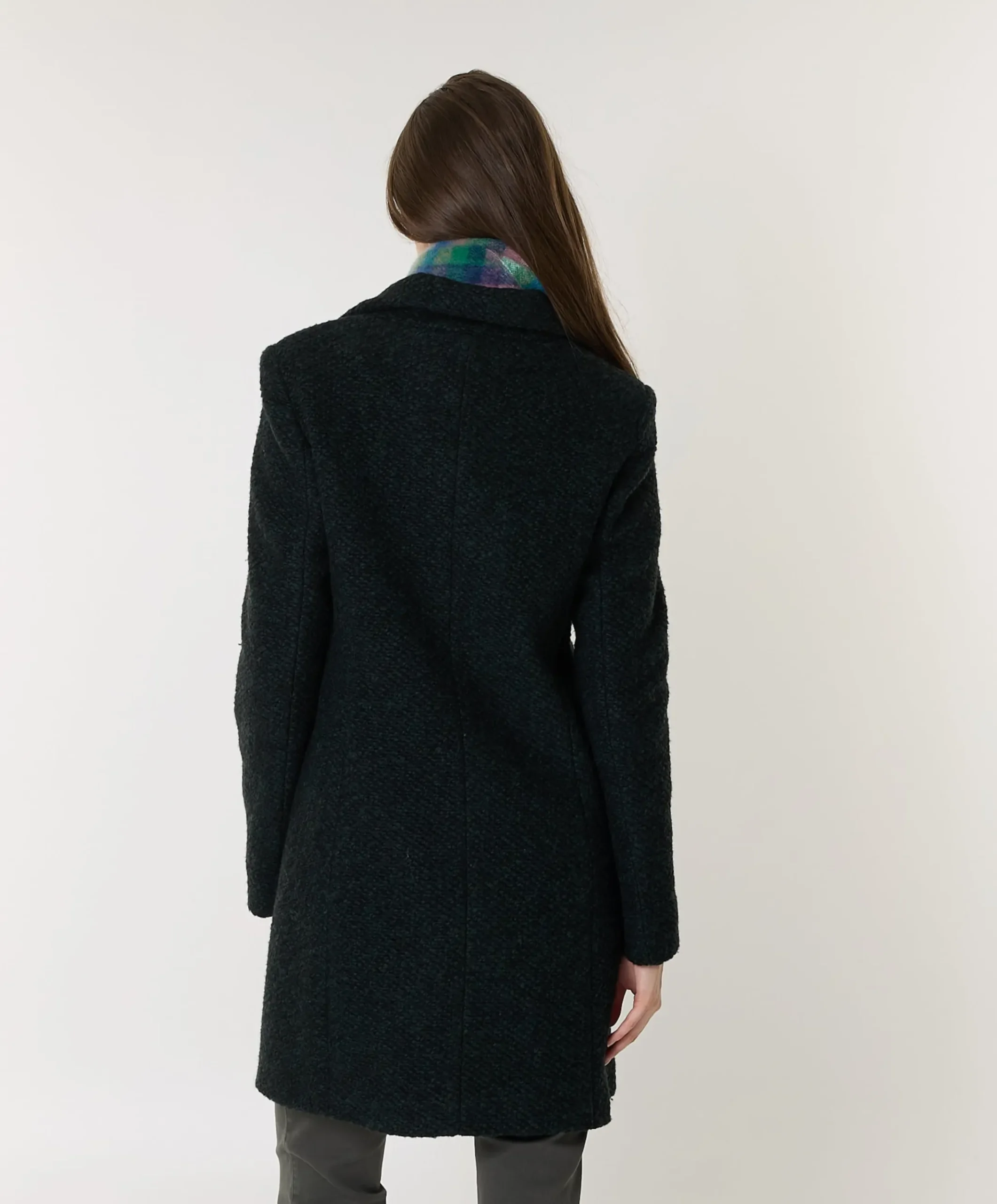 Dames jas groen