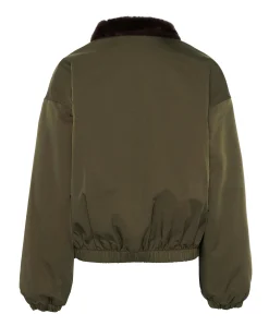 Dames jas groen