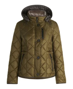 Dames jas groen
