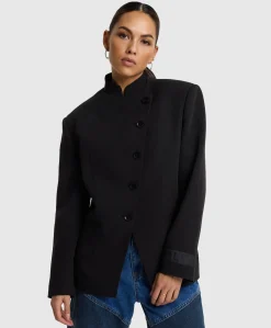 Dames jas zwart