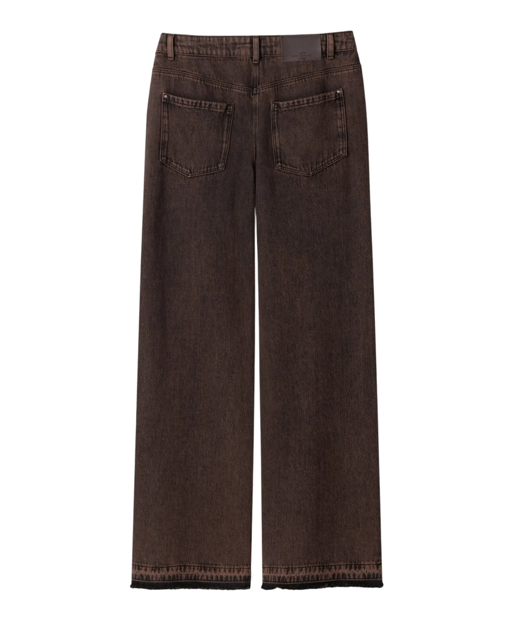 dames jeans bruin
