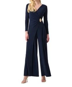 dames jumpsuit blauw
