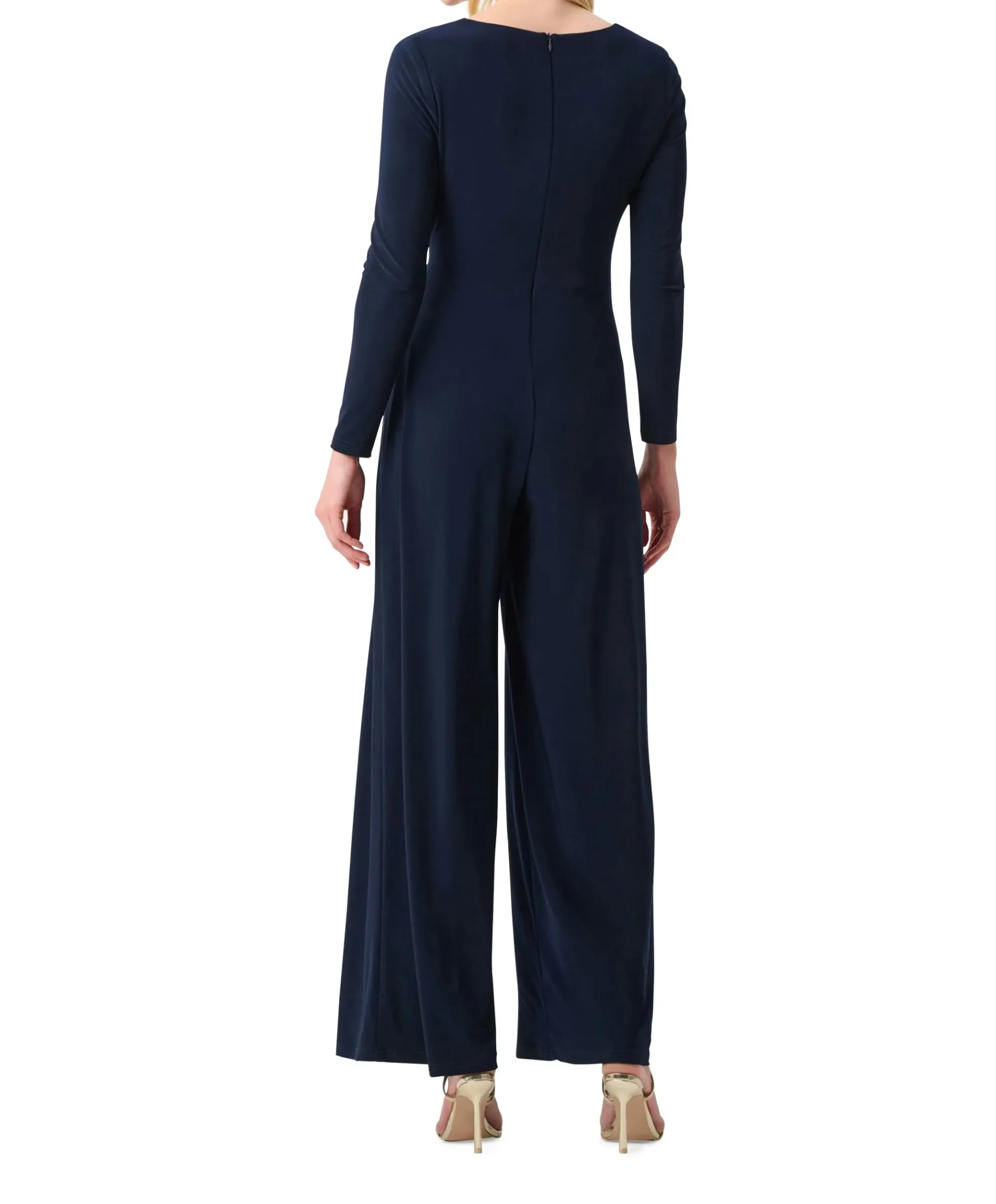 dames jumpsuit blauw