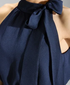 dames jumpsuit blauw
