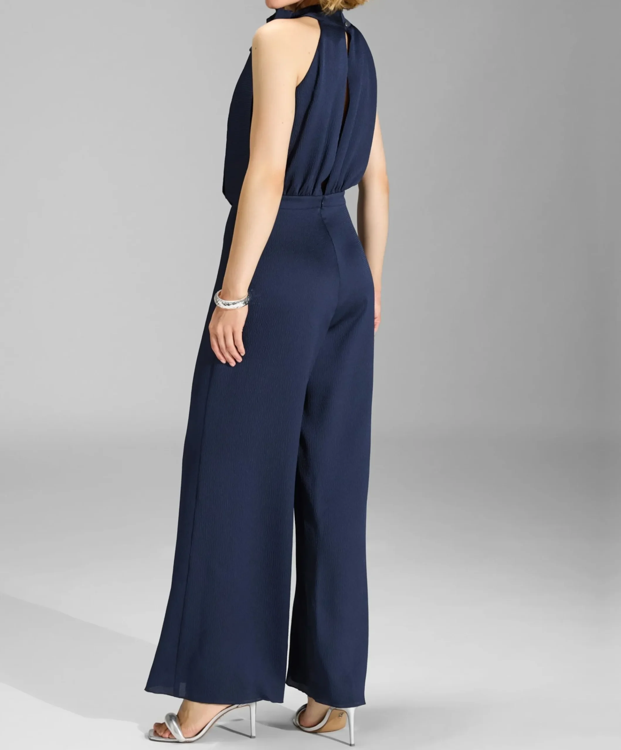 dames jumpsuit blauw