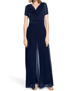 dames jumpsuit blauw