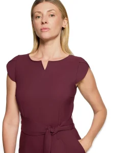 dames jumpsuit bordeaux