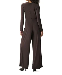 dames jumpsuit bruin