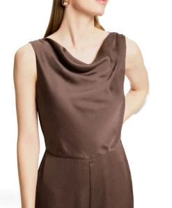 dames jumpsuit bruin