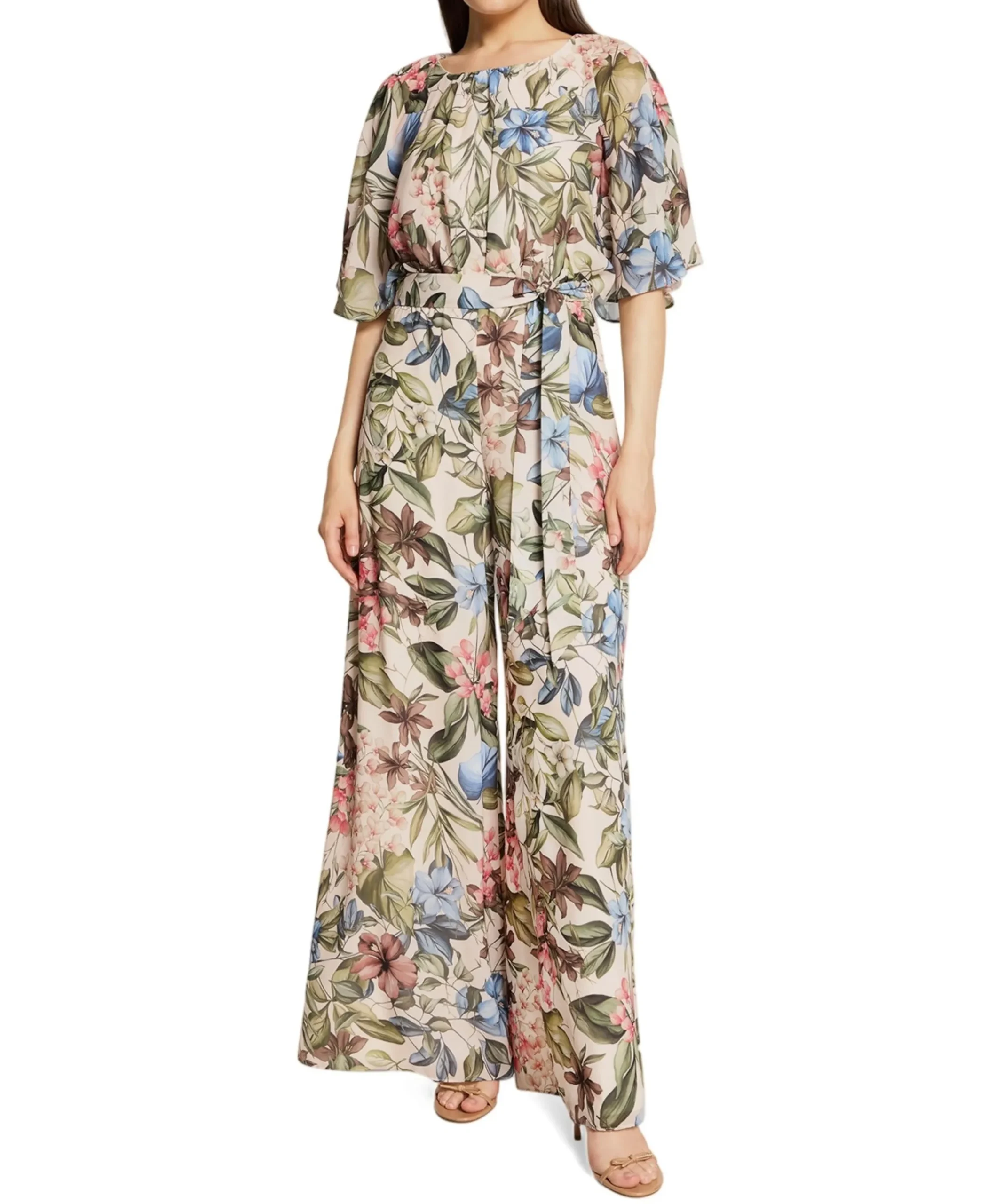 dames jumpsuit groen