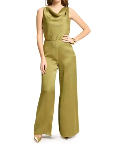dames jumpsuit groen
