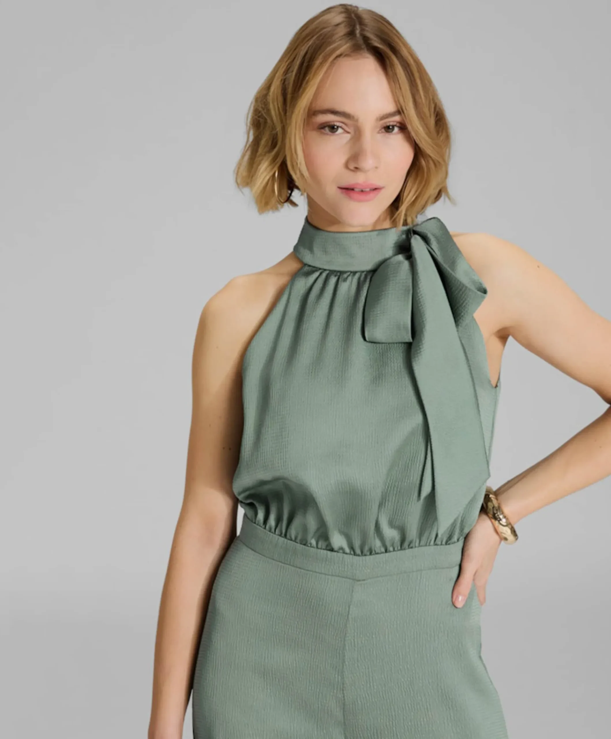 dames jumpsuit groen