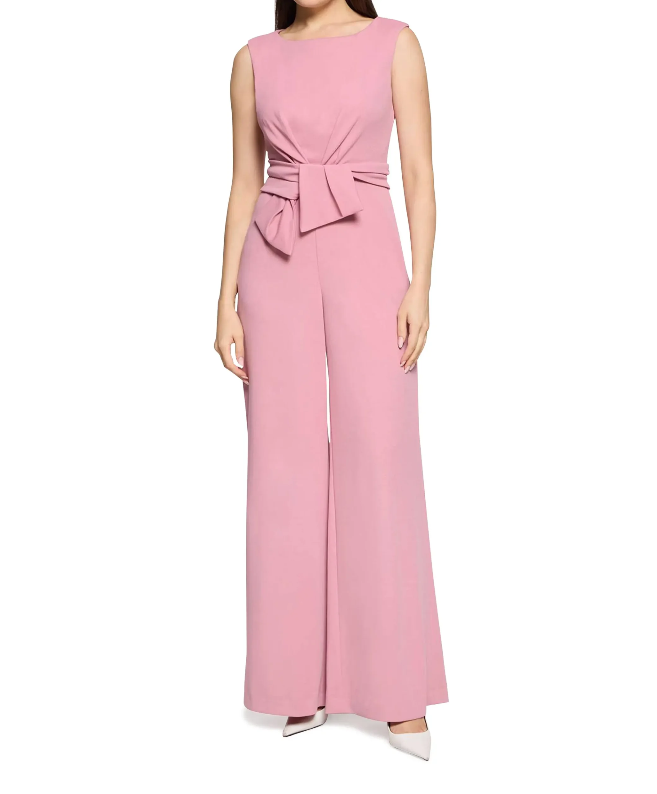 dames jumpsuit roze
