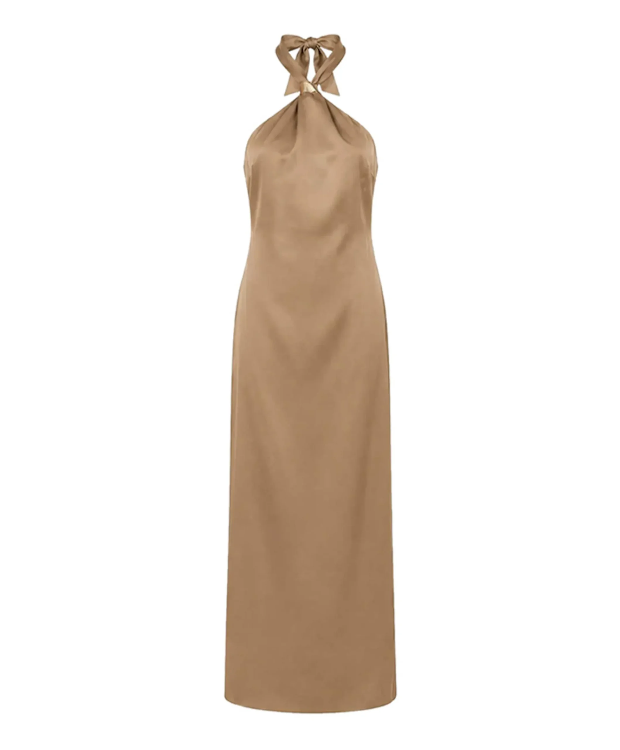 Dames jurk beige