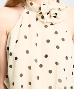 Dames jurk beige