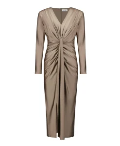 Dames jurk beige