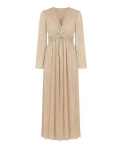 Dames jurk beige