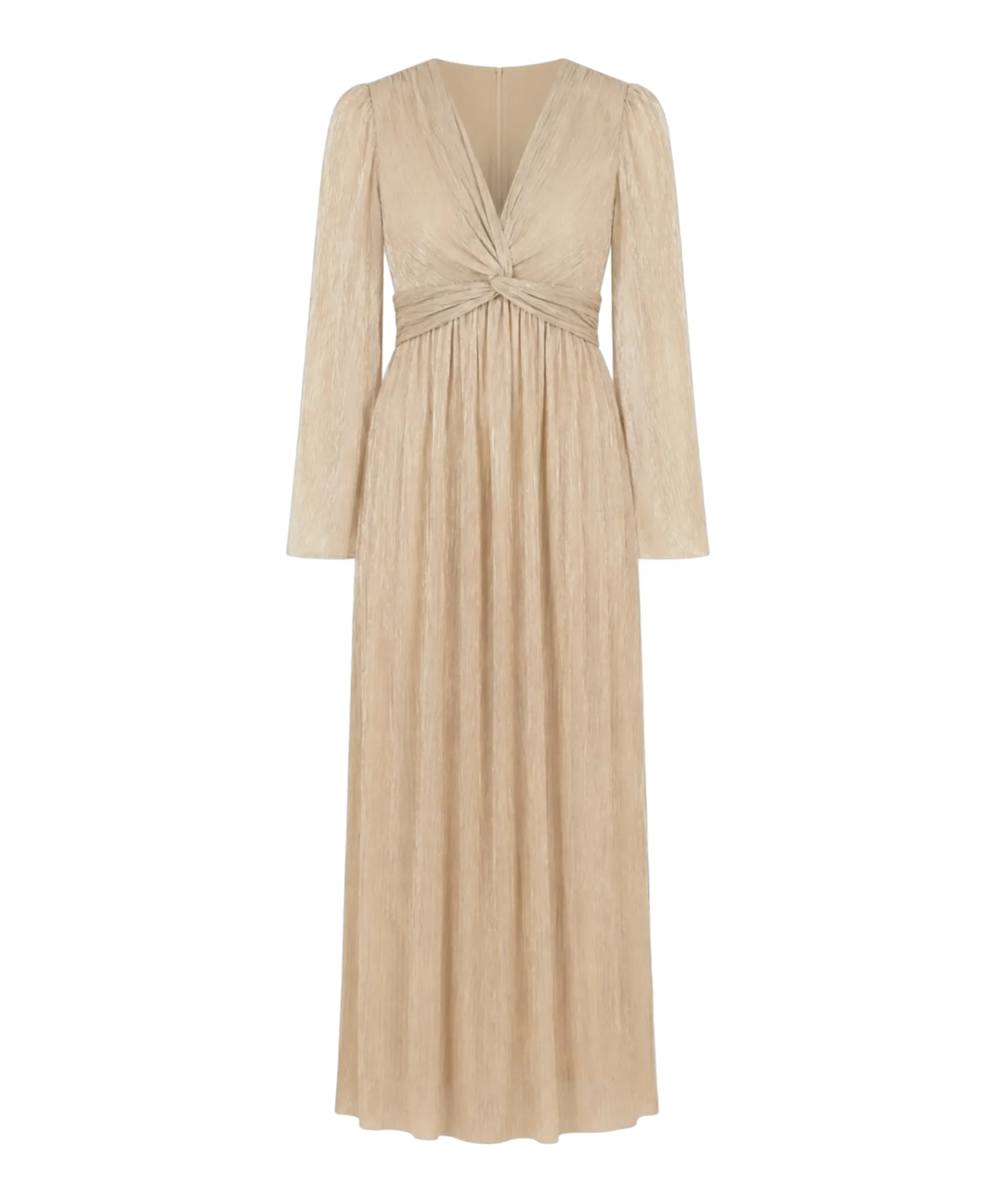 Dames jurk beige