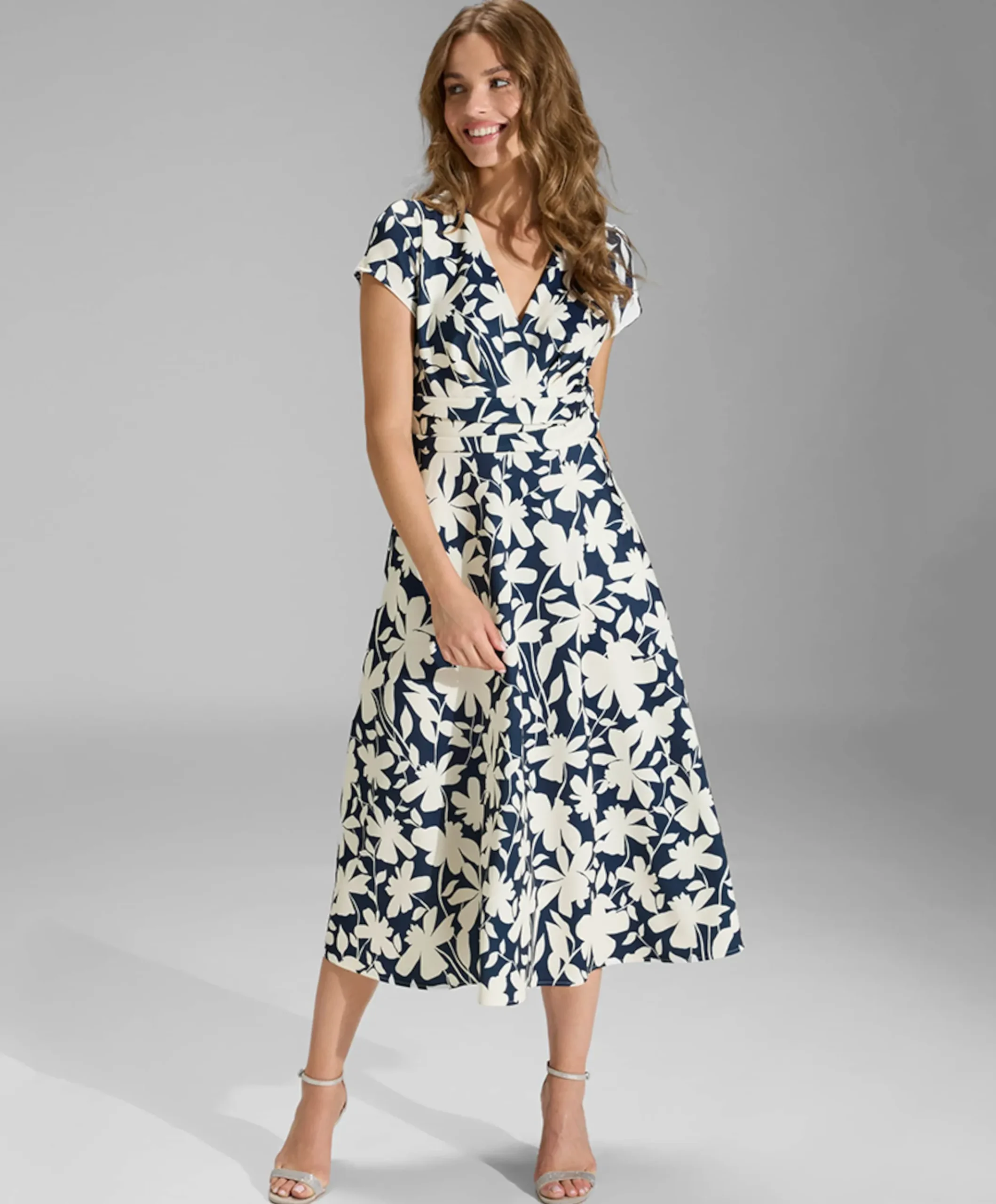 Dames jurk blauw