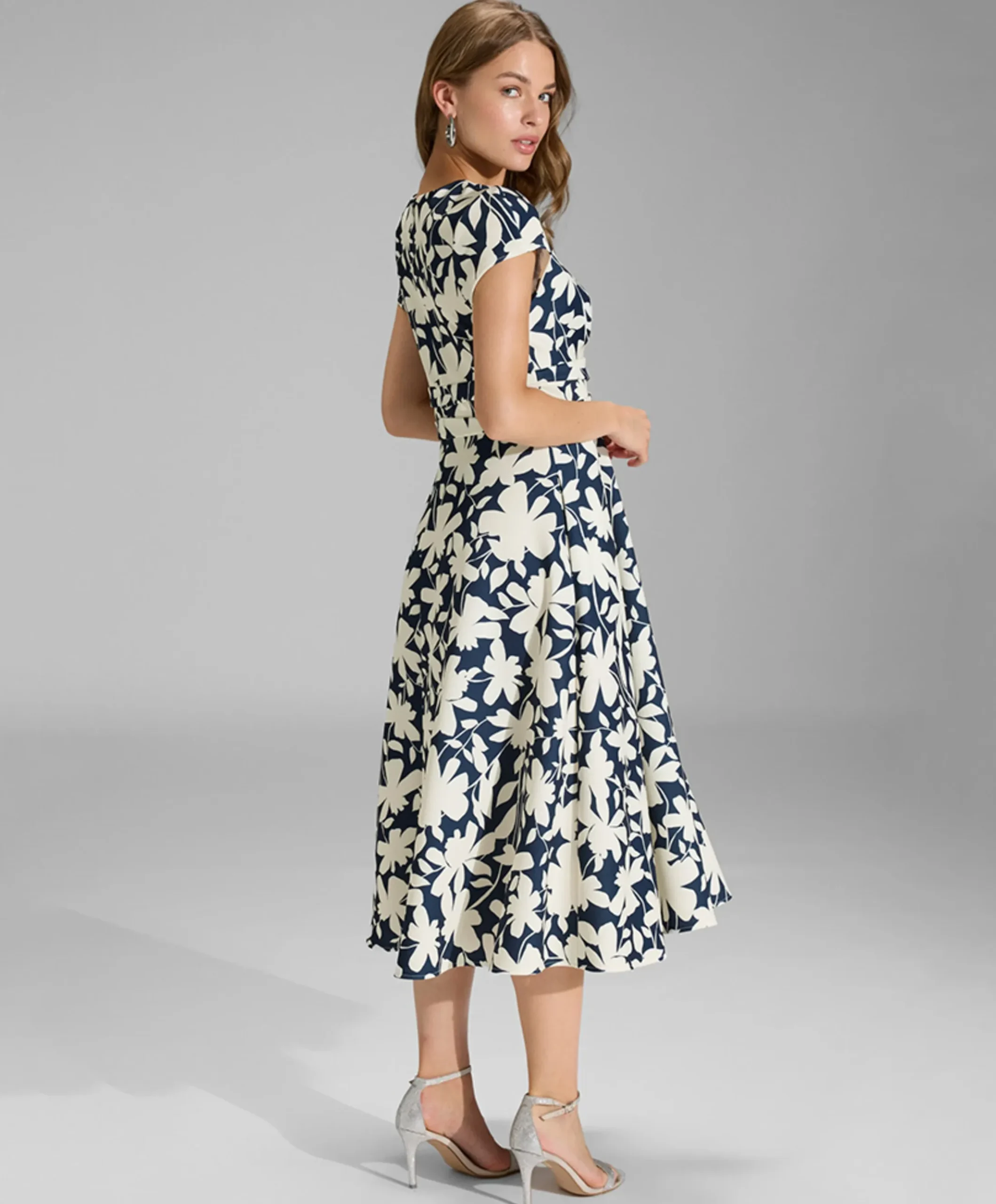 Dames jurk blauw