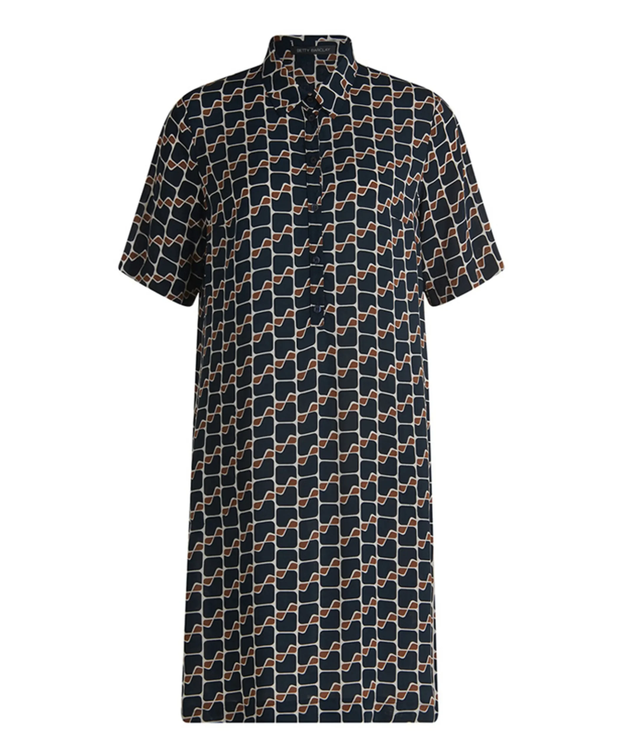 Dames jurk blauw