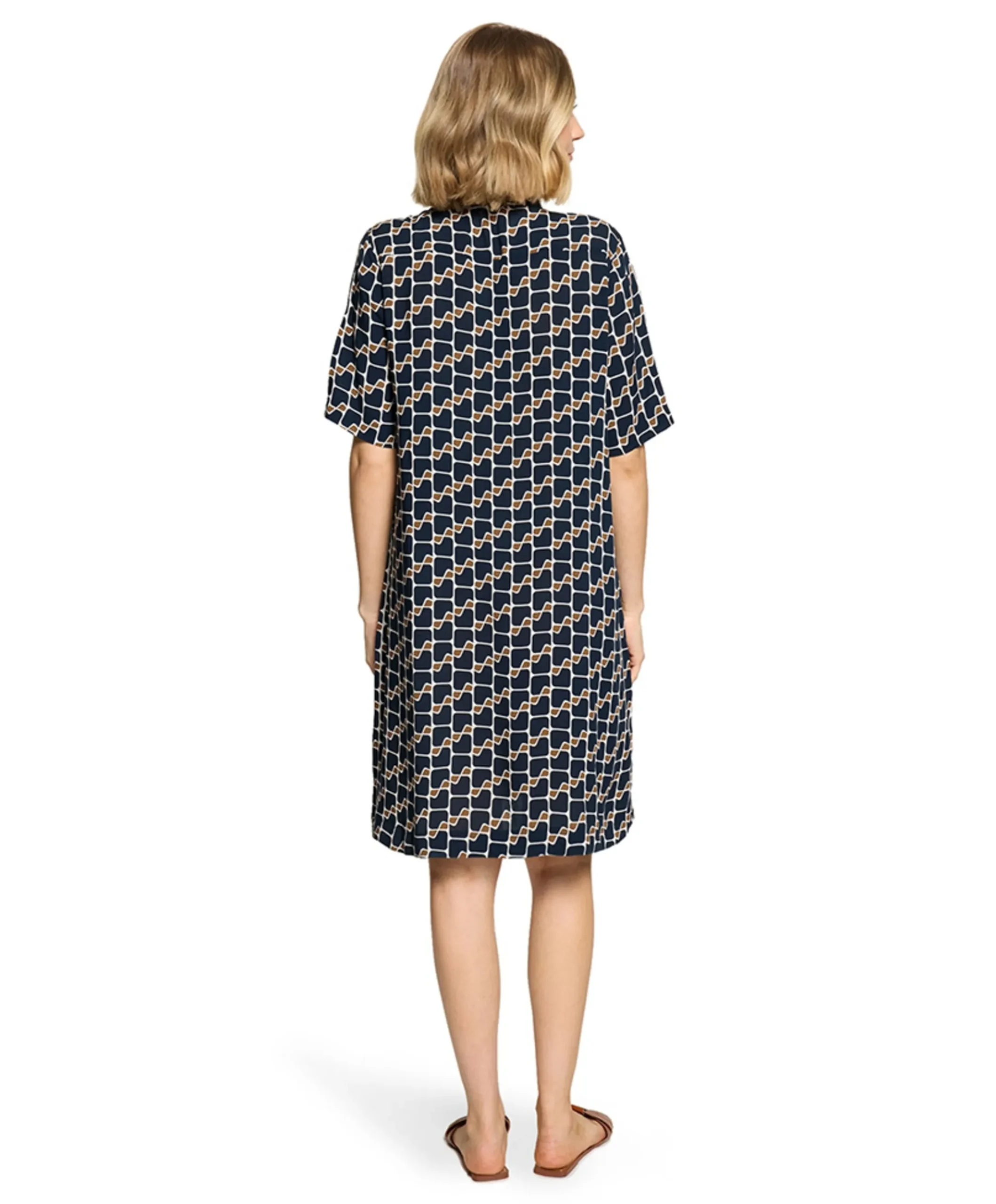 Dames jurk blauw