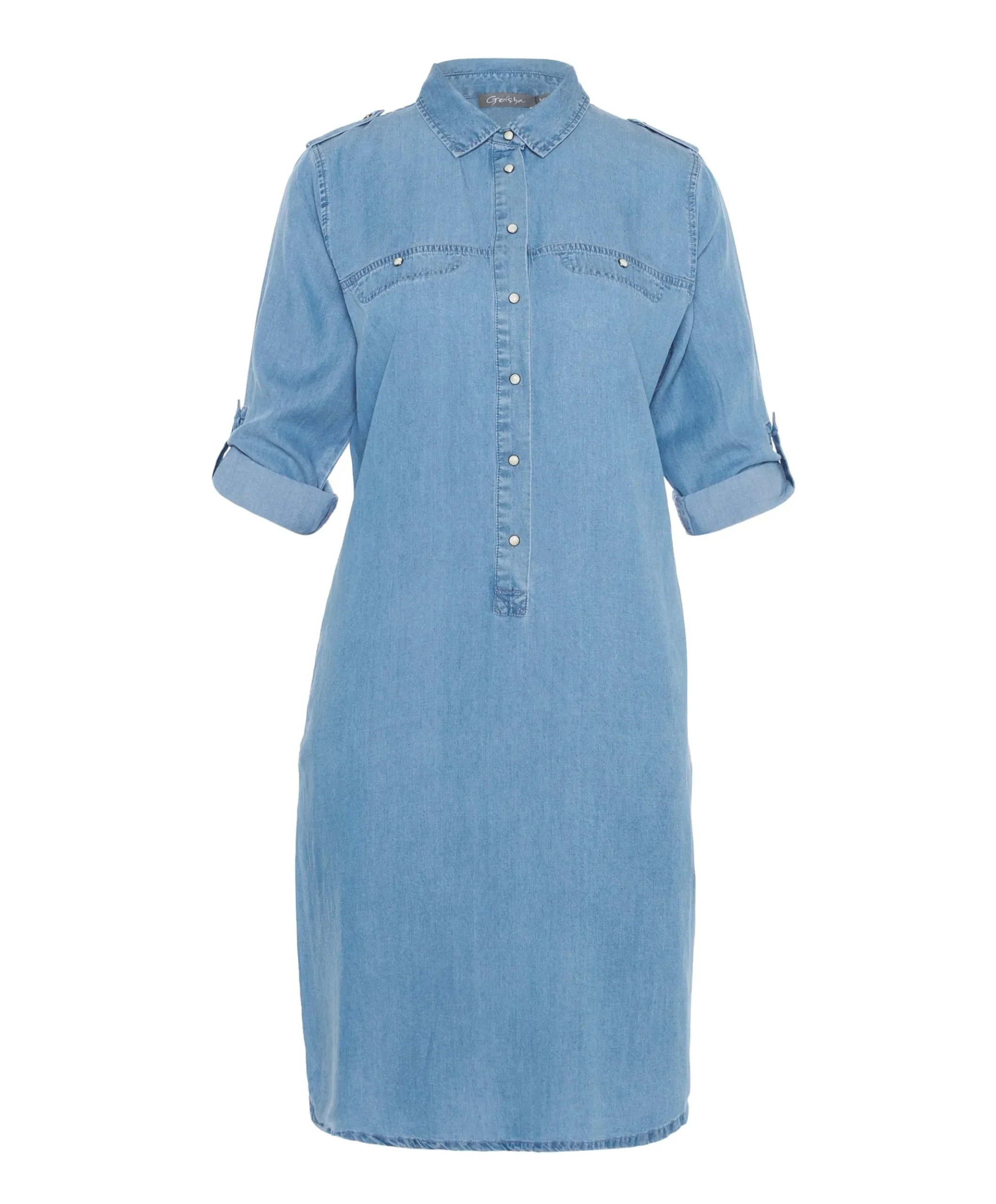 Dames jurk blauw