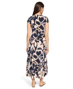 Dames jurk blauw
