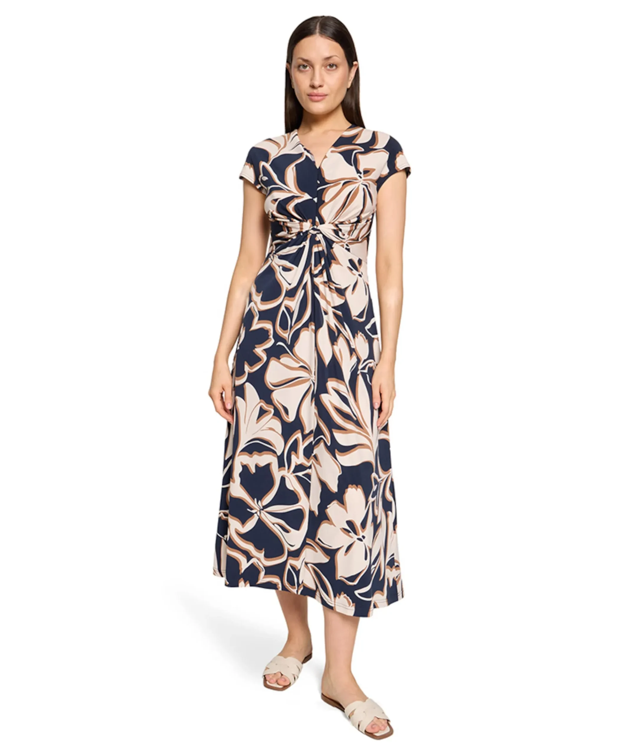 Dames jurk blauw