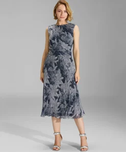 Dames jurk blauw