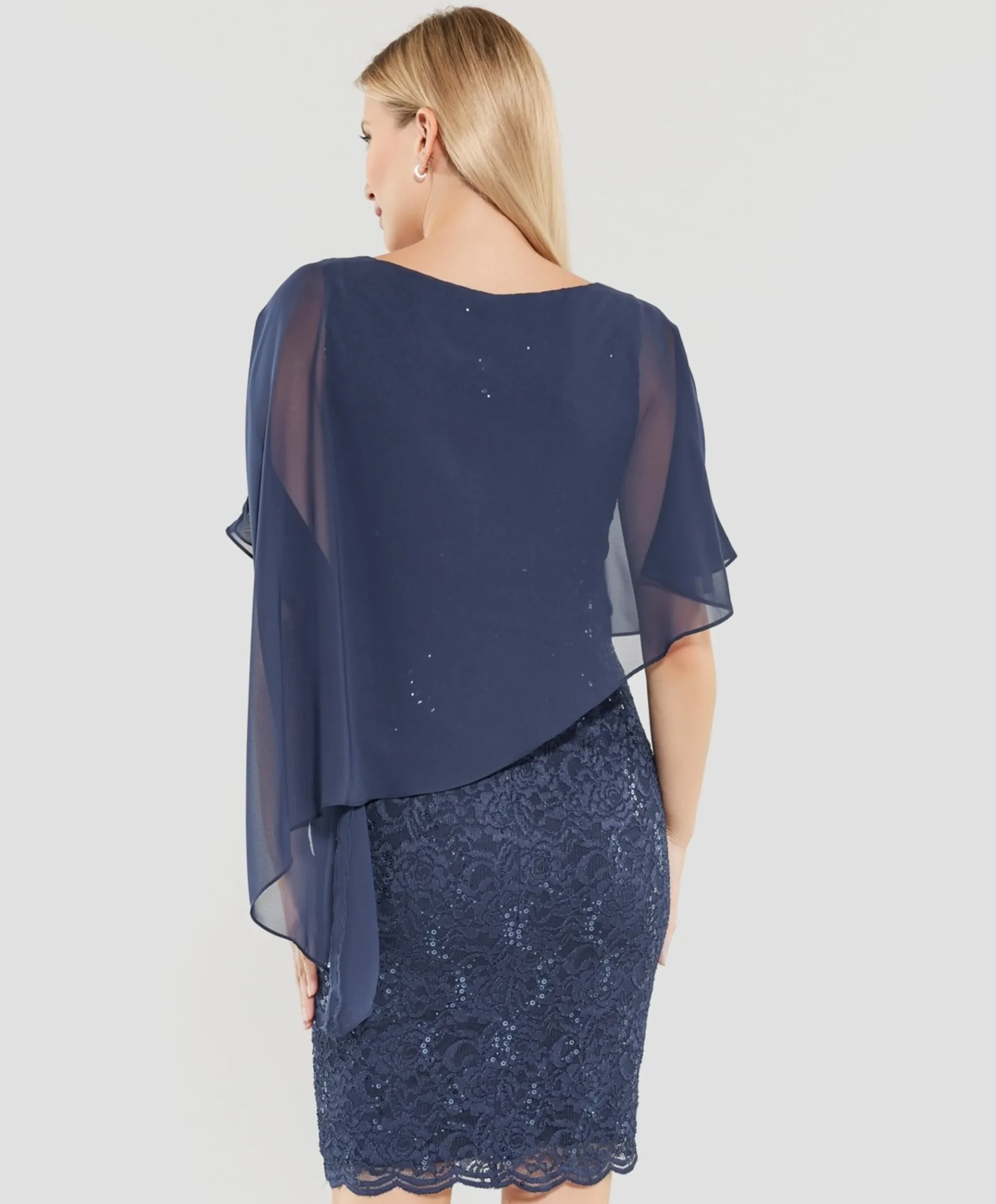Dames jurk blauw