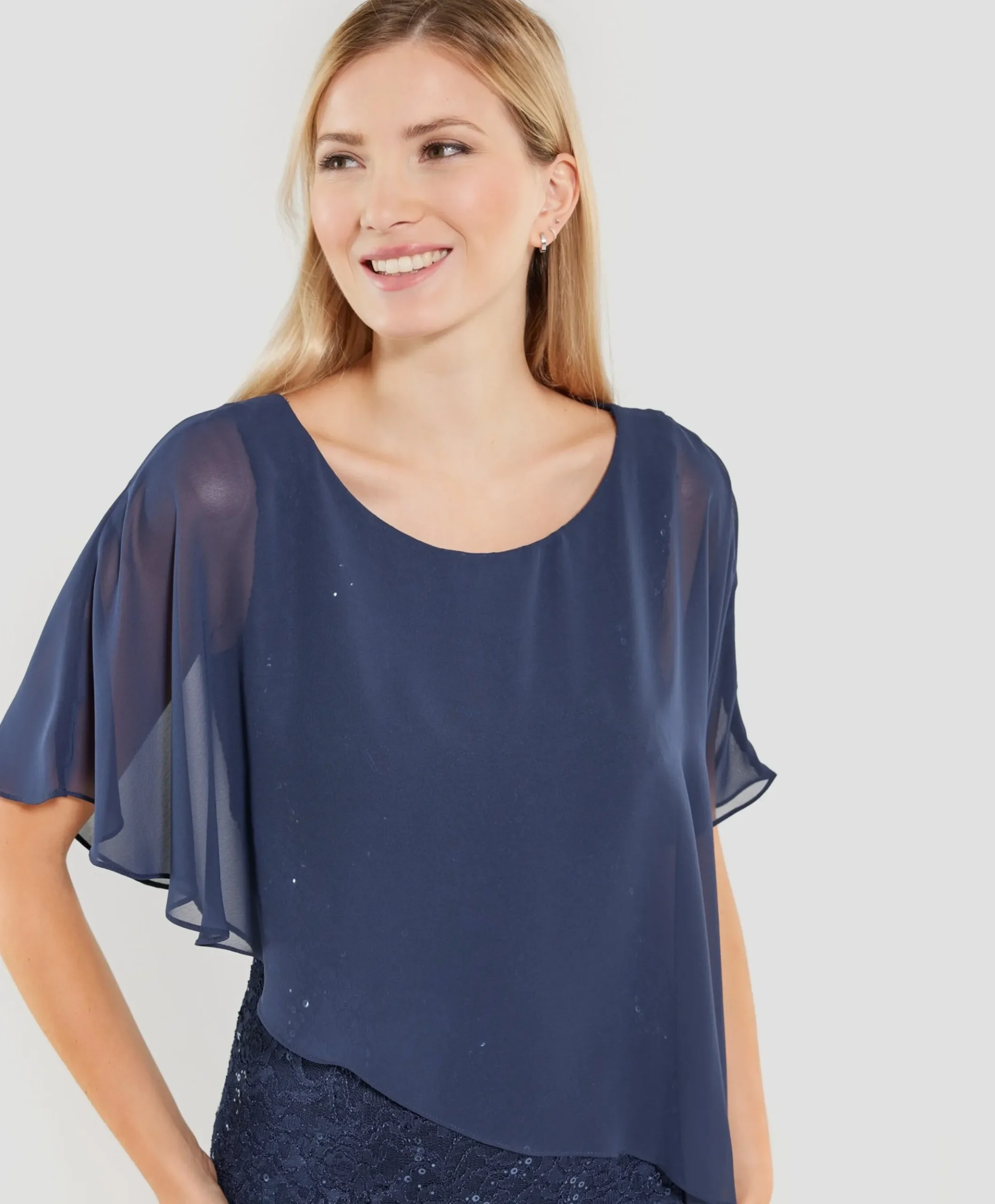 Dames jurk blauw