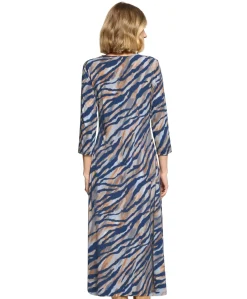 Dames jurk blauw