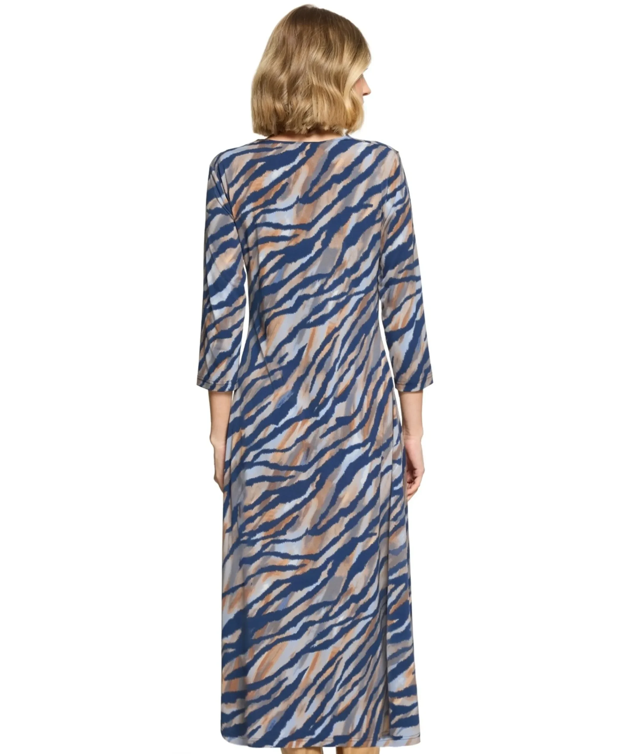 Dames jurk blauw