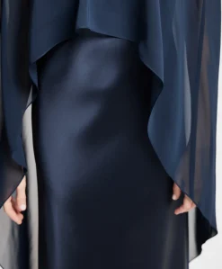 Dames jurk blauw