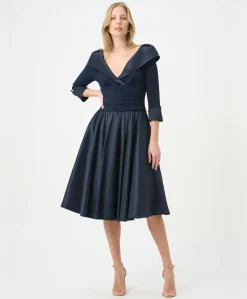 Dames jurk blauw