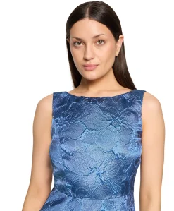 Dames jurk blauw