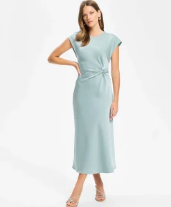 Dames jurk blauw