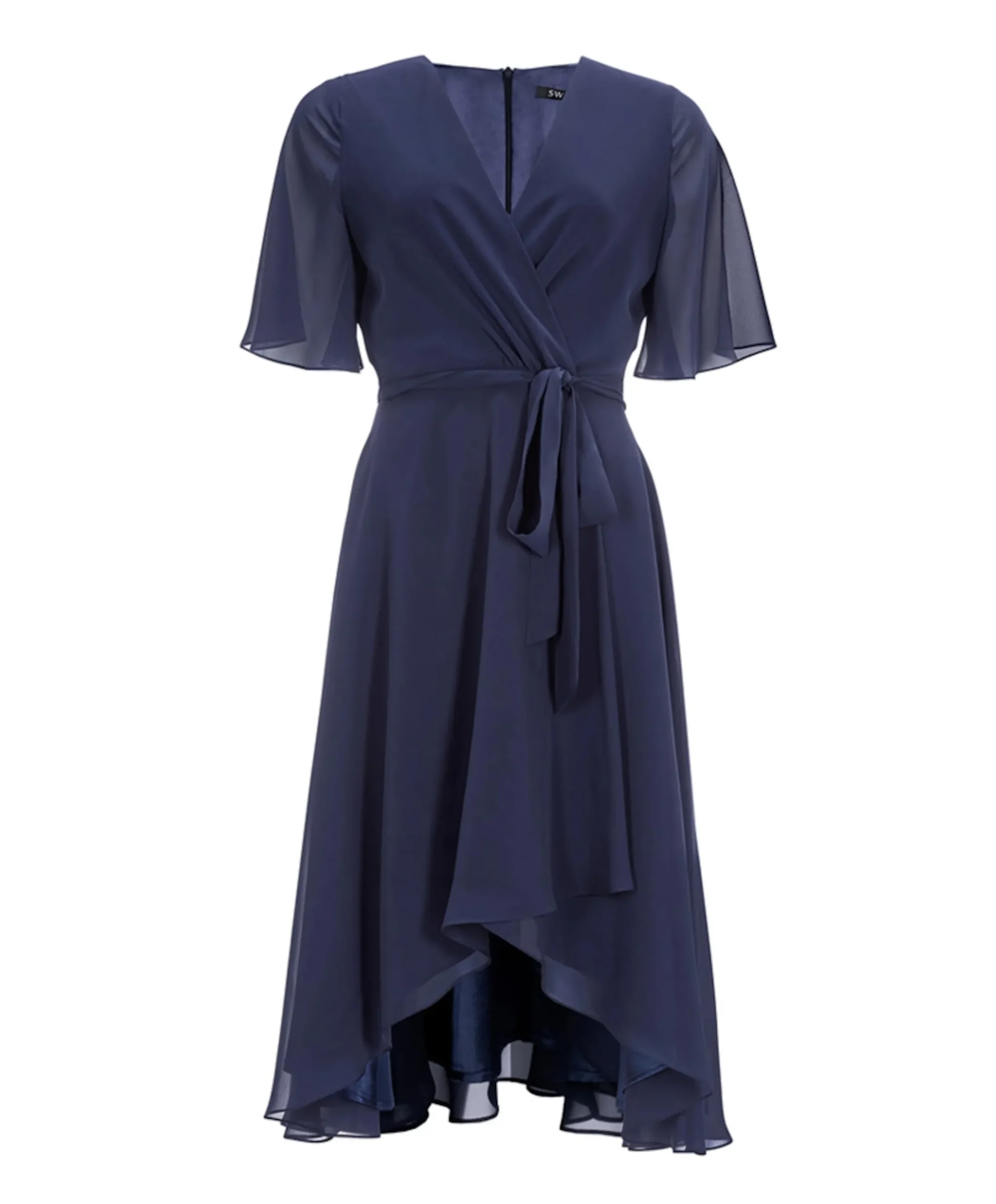 Dames jurk blauw