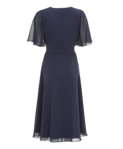 Dames jurk blauw